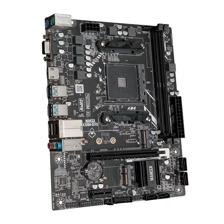Placa Mae Mancer A320M-DXV2, DDR4, Socket AMD AM4, M-ATX, Chipset