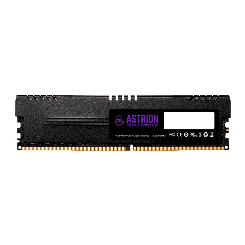 Memoria Mancer Astrion, 8GB (1x8GB), DDR4, 3200MHz, C19, Preto, MCR-ASTN-8GB