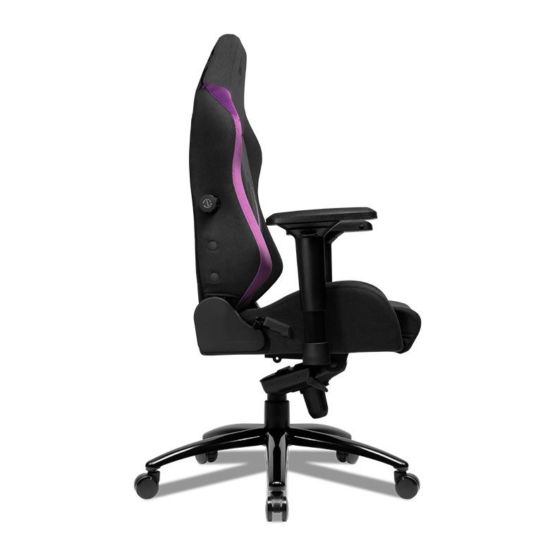 Cadeira Gamer Mancer Cycles Z Moon, Espuma Moldada, Braco 4D, Preto e Roxo, MCR-CCM-PPL