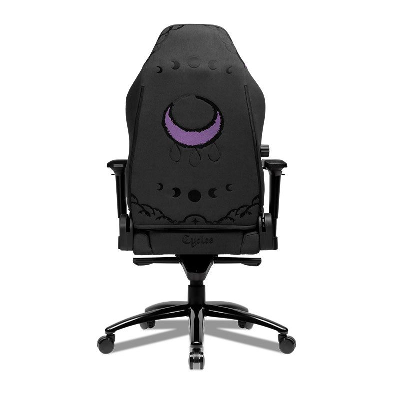 Cadeira Gamer Mancer Cycles Z Moon, Espuma Moldada, Braco 4D, Preto e Roxo, MCR-CCM-PPL