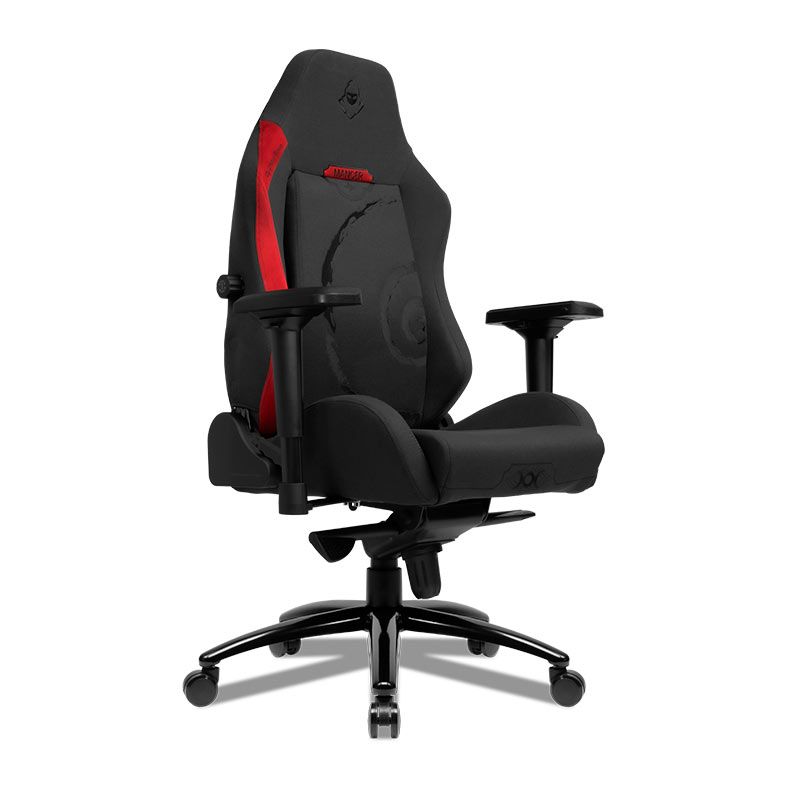 Cadeira Gamer Mancer Cycles Z Life, Espuma Moldada, Braco 4D, Preto e Vermelho, MCR-CCL-RED