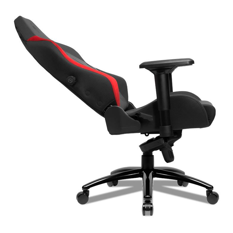 Cadeira Gamer Mancer Cycles Z Life, Espuma Moldada, Braco 4D, Preto e Vermelho, MCR-CCL-RED
