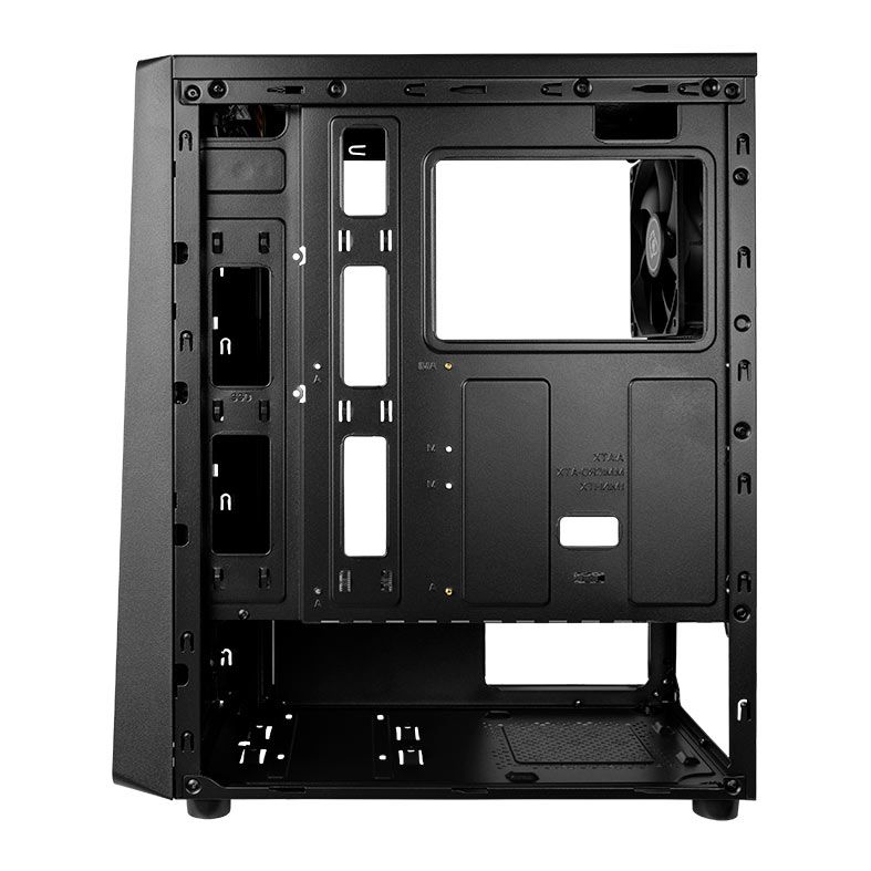 Gabinete Gamer Mancer Crusader, Mid-Tower, Lateral de Vidro, Com 1 Fan, Preto, MCR-CSD-BK01