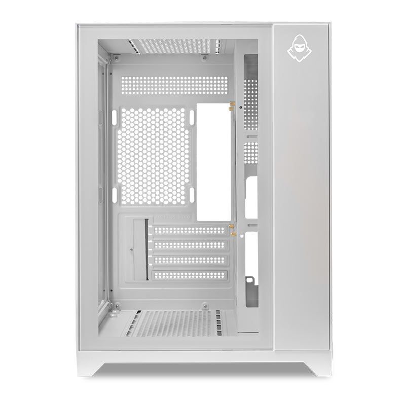 Gabinete Gamer Mancer CV100, Mid-Tower, Lateral De Vidro, Branco, MCR-CV100-WH