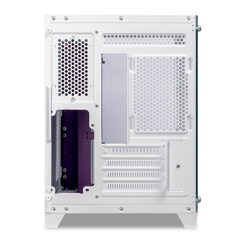 Gabinete Gamer Mancer CV300 Purple Edition, Mid-Tower, Lateral de Vidro, Branco e Roxo, MCR-CV300-PEWH