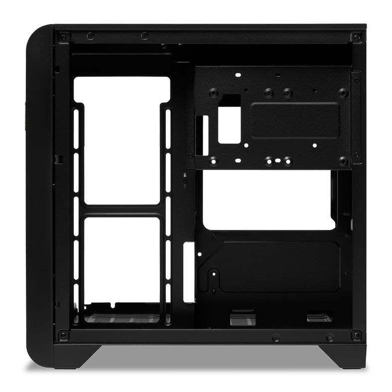 Gabinete Gamer Mancer CV400, Mid-Tower, Lateral de Vidro Preto, MCR-CV400-BK