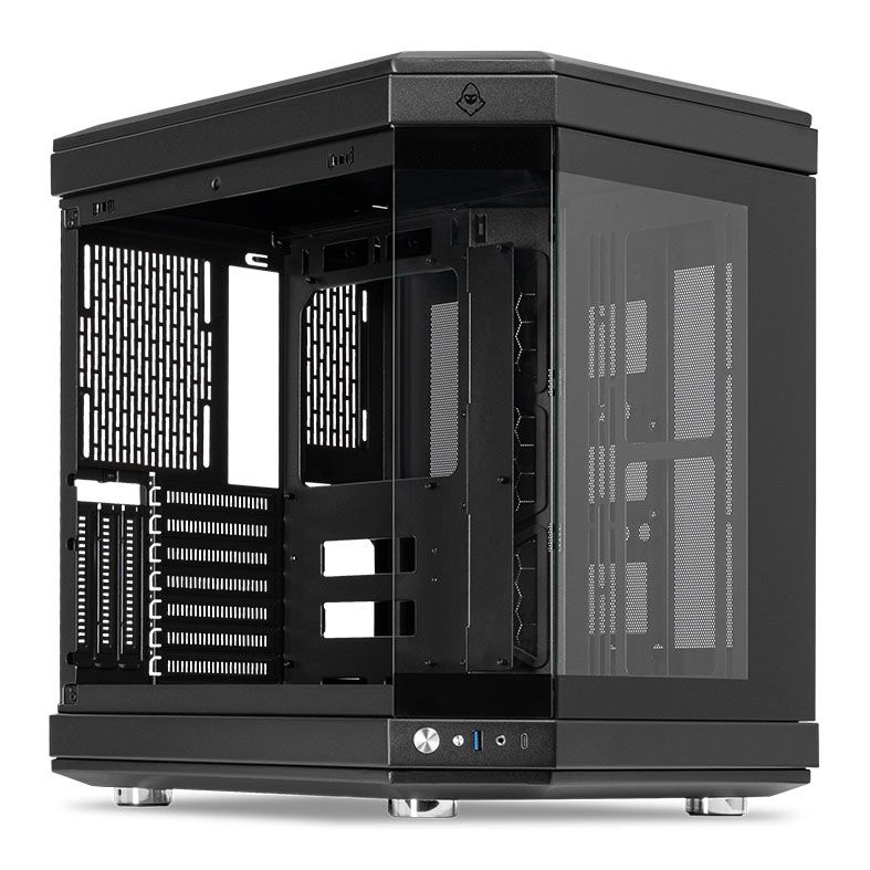 Gabinete Gamer Mancer CV700, Mid-Tower, Lateral De Vidro, Preto, MCR-CV700-BK