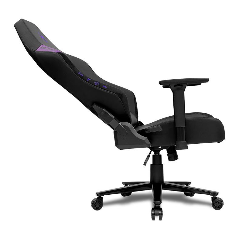 Cadeira Gamer Mancer Cycles, Preto e Roxa, MCR-CYS-PRP01