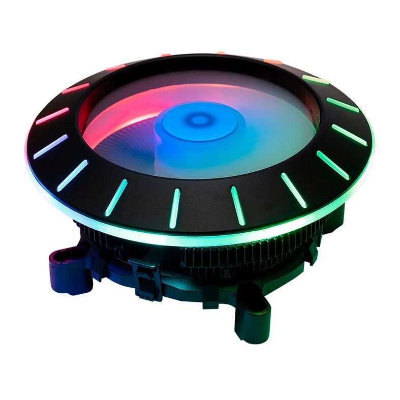 Cooler Para Processador Mancer F50 Rainbow RGB, MCR-F50R-01