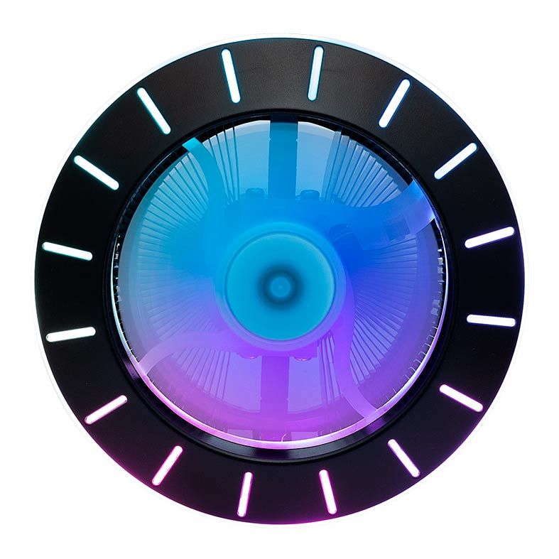 Cooler Para Processador Mancer F50 Rainbow RGB, MCR-F50R-01