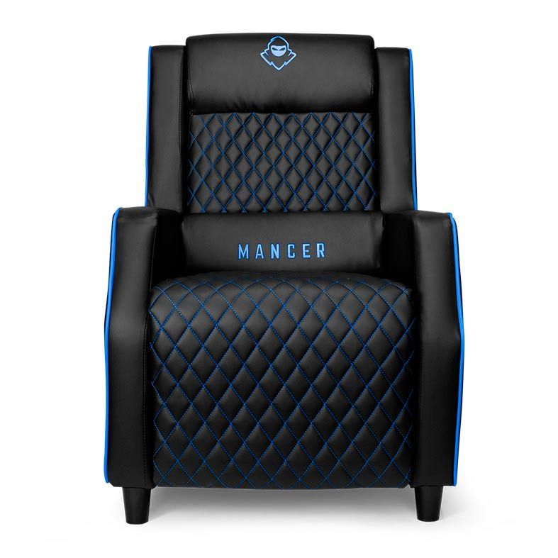 Poltrona Gamer Mancer Fenrir Preto/Azul, MCR-FNR-BU01