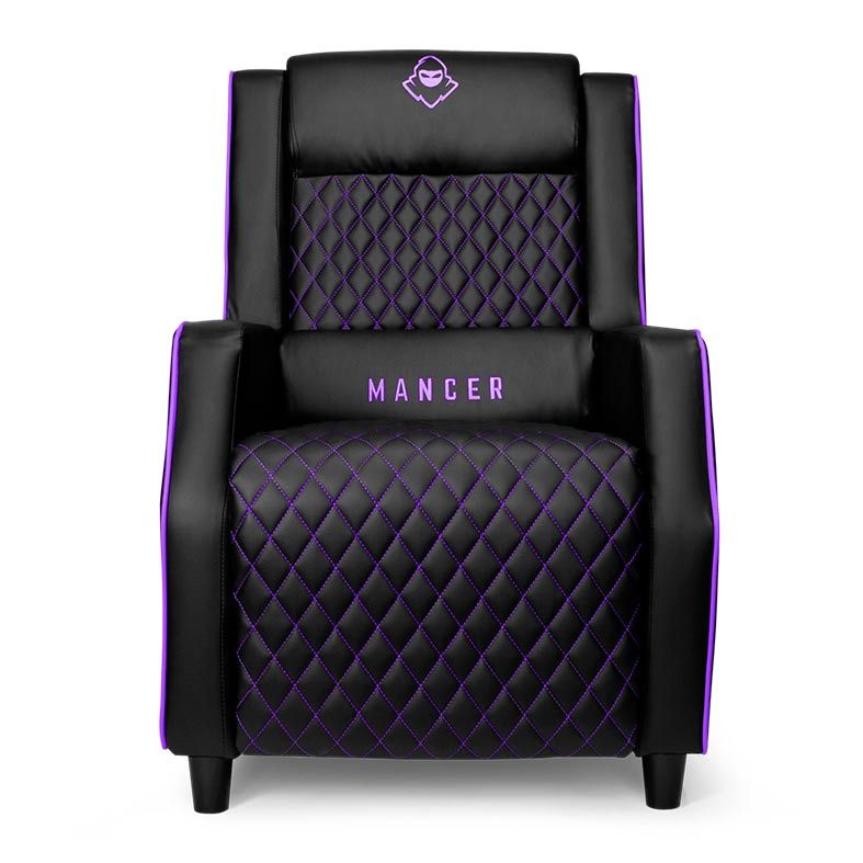 Poltrona Gamer Mancer Fenrir Preto/Roxo, MCR-FNR-PP01