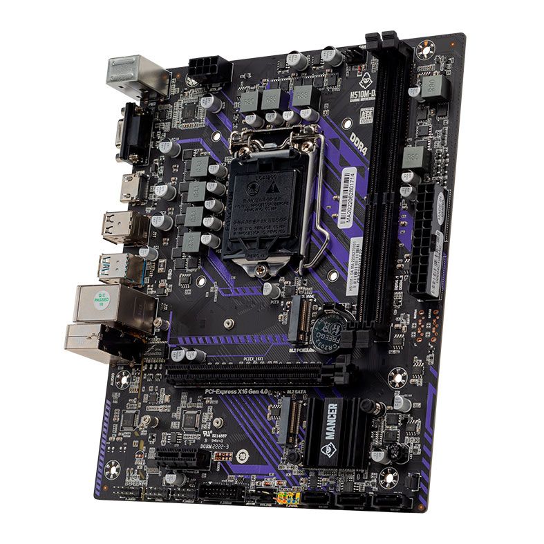 Placa Mae Mancer H510M-DA, DDR4, Socket LGA1200, Chipset Intel H510, MCR-H510M-DA