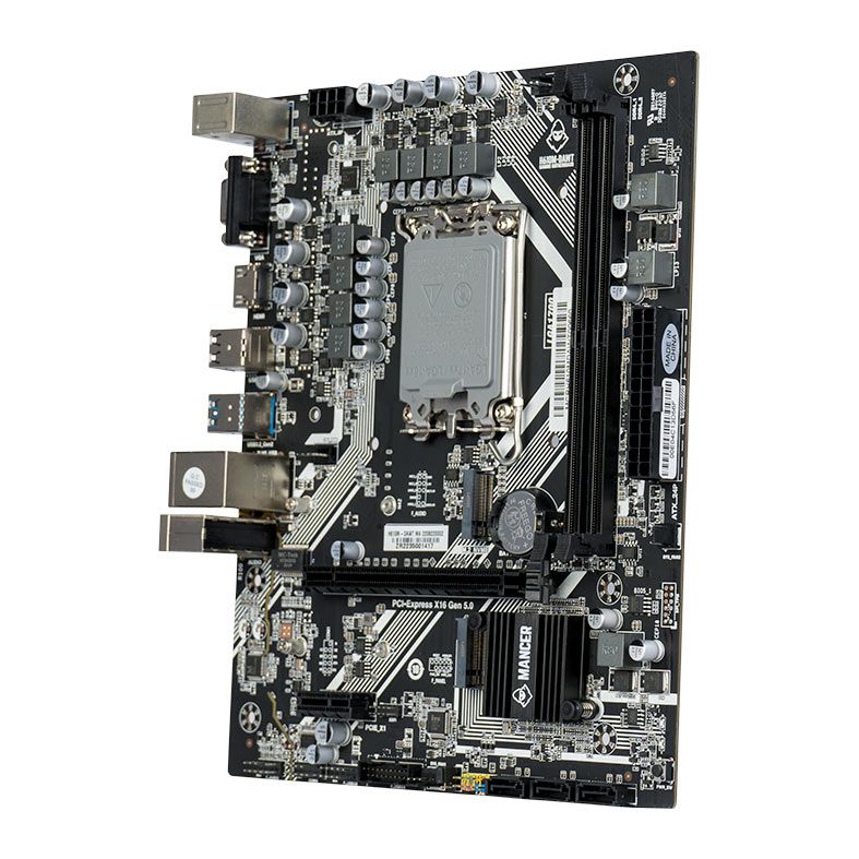 Placa Mae Mancer H610M-DAWT, DDR4, Socket LGA1700, M-ATX, Chipset Intel H610, MCR-H610M-DAWT
