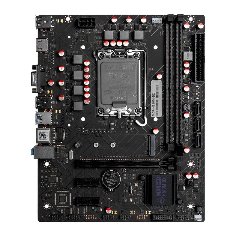 OPENBOX Placa Mae Mancer H610M-DX, DDR4, LGA 1700, M-ATX, Chipset Intel H610, MCR-H610M-DX