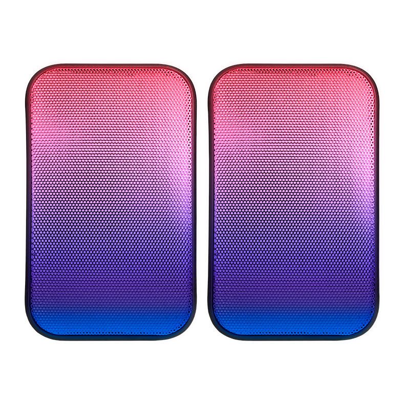 Caixa de Som Mancer Helm 3, RGB, 2x3W RMS, Preto, MCR-HMT-RGB03