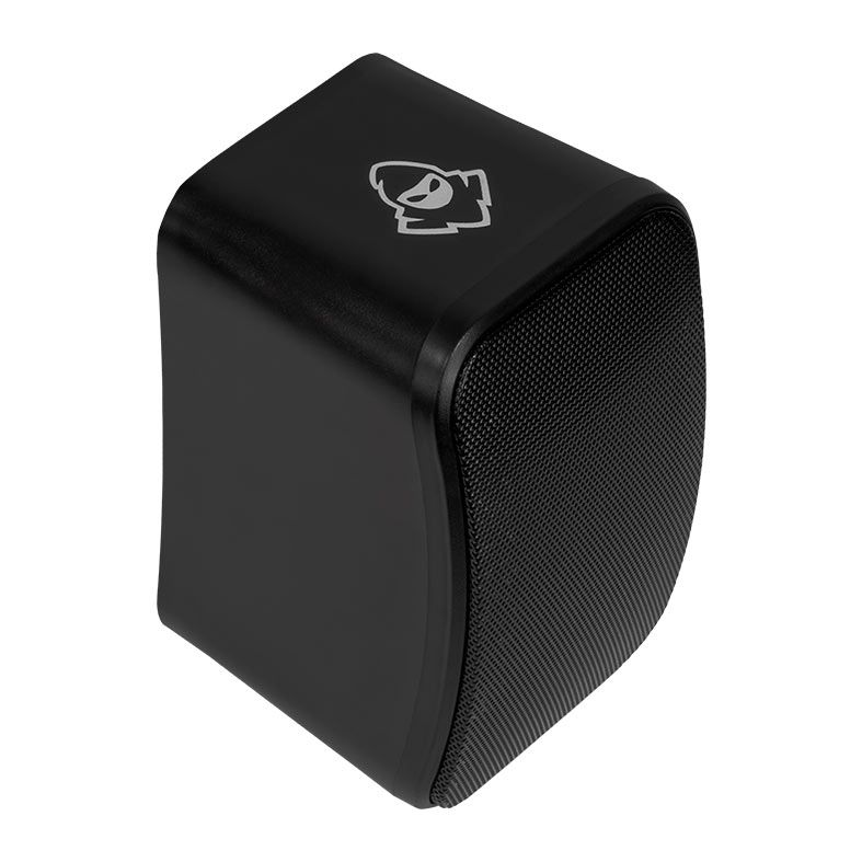 Caixa de Som Mancer Helm 3, RGB, 2x3W RMS, Preto, MCR-HMT-RGB03