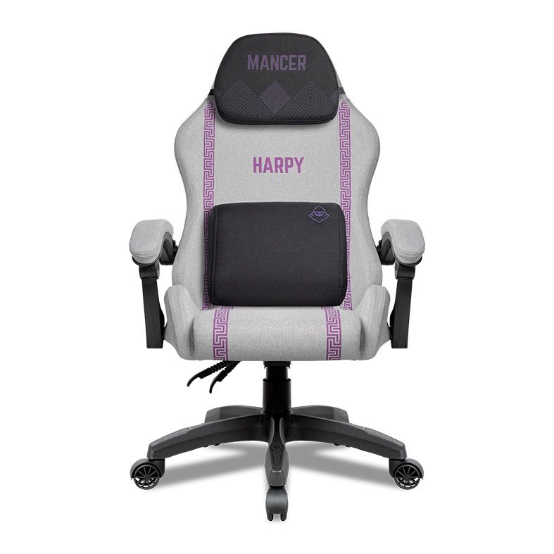 Cadeira Gamer Mancer Harpy, Branco e Roxo, MCR-HRP-WPRP