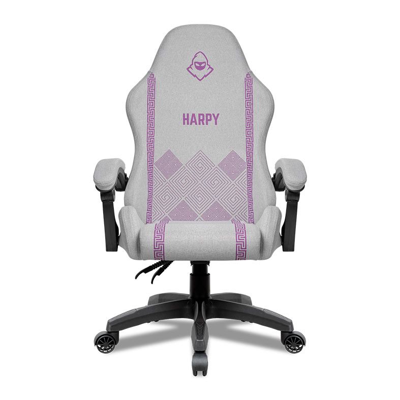Cadeira Gamer Mancer Harpy, Branco e Roxo, MCR-HRP-WPRP
