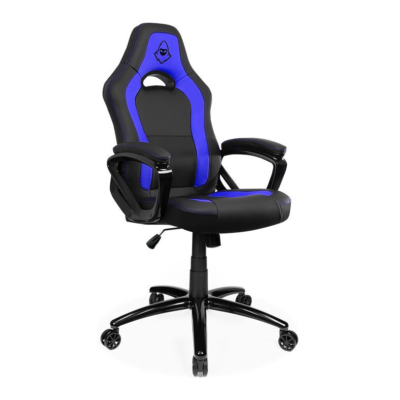 Cadeira Gamer Mancer Harpy, Preto e Azul, MCR-HRP01-BLUE