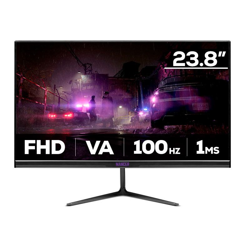 Monitor Gamer Mancer Horizon Z3B, 23.8 Pol, VA, FHD, 1ms, 100Hz, HDMI/VGA, MCR-HZ3BN24-BL2