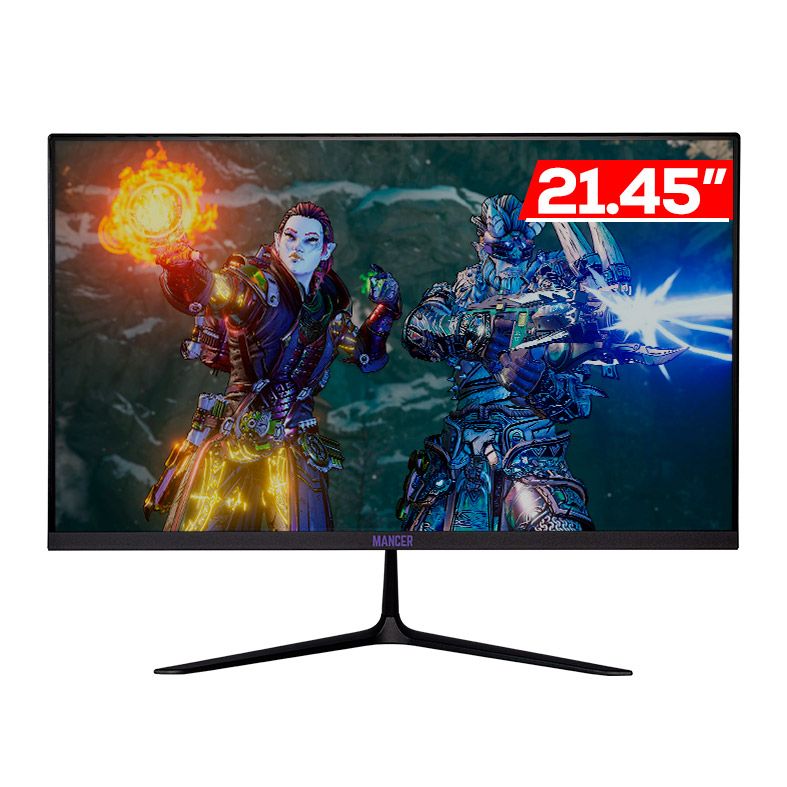 Kit Gamer Monitor Horizon Z21, Cadeira Heron TX preta e Cinza, MCR-ZTX-01-39922