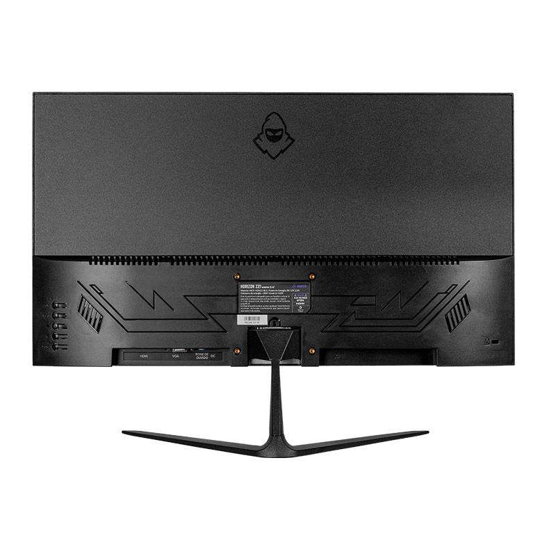 Kit Gamer Monitor Horizon Z21, Cadeira Heron TX preta e Cinza, MCR-ZTX-01-39922