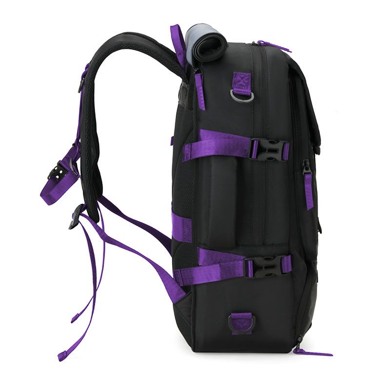 Mochila Mancer Kairos, Preto e Roxo, MCR-KROS-BL01 | Pichau