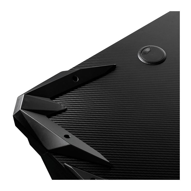 Mesa Gamer Mancer Leviatã RGB, MCR-LVT-BLK
