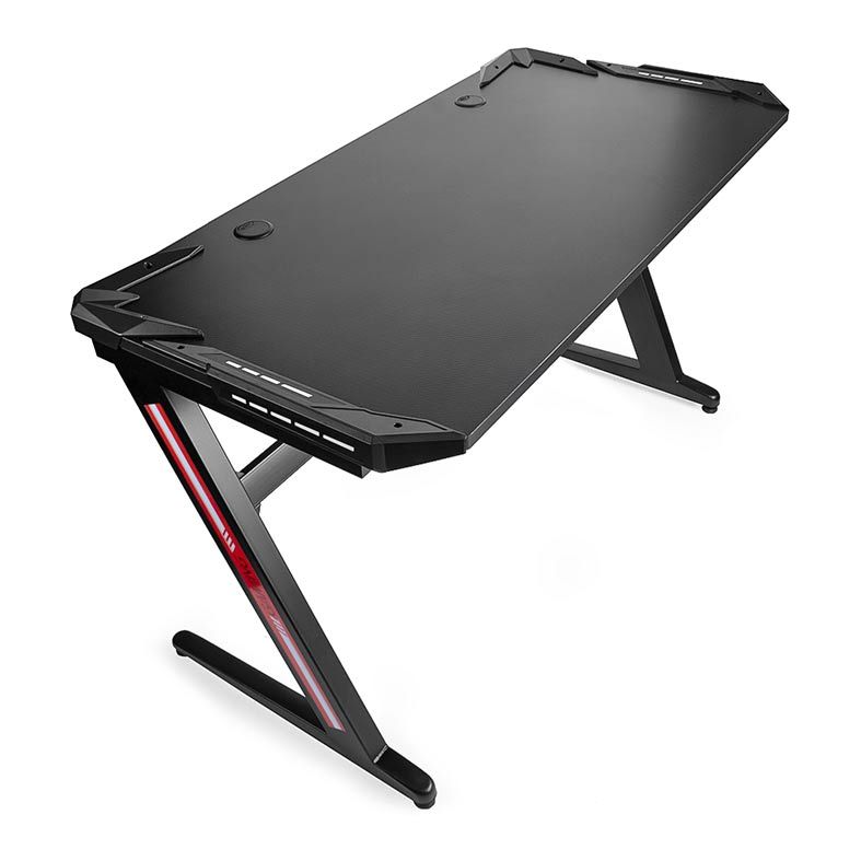 Mesa Gamer Mancer Leviatã RGB, MCR-LVT-BLK