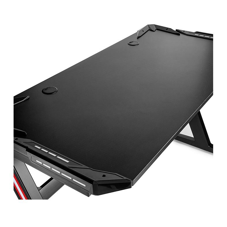 Mesa Gamer Mancer Leviatã RGB, MCR-LVT-BLK