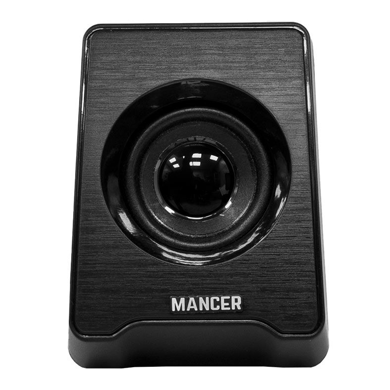 Caixa de  Som Gamer Mancer Murk, 2x5W+2x3W RMS, Rainbow, USB, Preto, MCR-MRK-RBW01