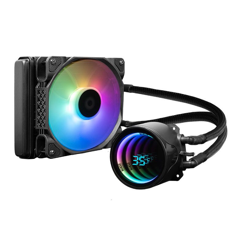 OPENBOX Water Cooler Mancer Mystic G1, ARGB, 120mm, Preto, MCR-MTC120-BK01