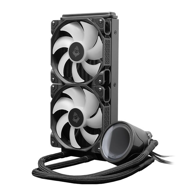 Water Cooler Mancer Mystic G1, ARGB, 240mm, Preto, MCR-MTC240-BK01
