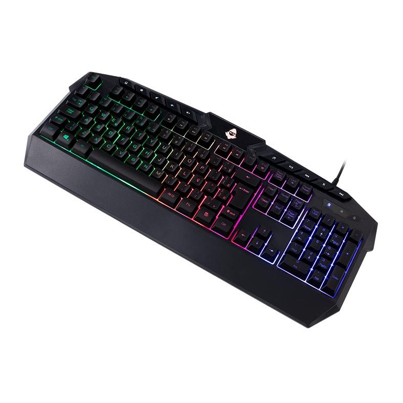 Teclado Gamer Mancer Necro Rainbow RGB, MCR-NCR-01