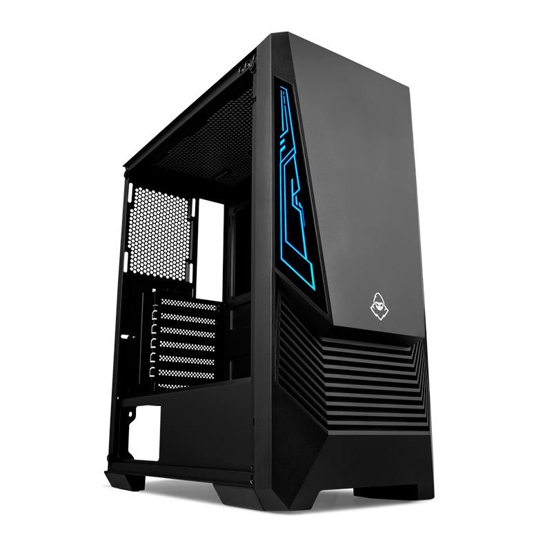 Gabinete Gamer Mancer Rogue RGB Lateral Vidro Preto, MCR-RGE01-RGB
