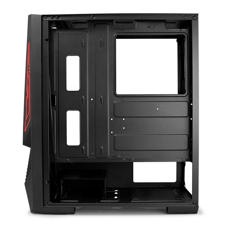 Gabinete Gamer Mancer Rogue RGB Lateral Vidro Preto, MCR-RGE01-RGB