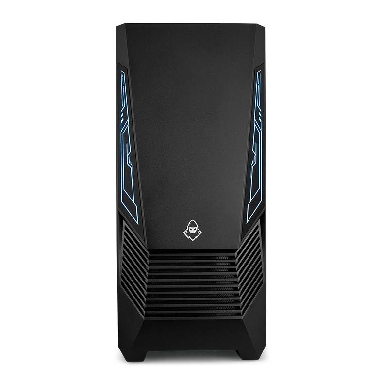 Gabinete Gamer Mancer Rogue RGB Lateral Vidro Preto, MCR-RGE01-RGB