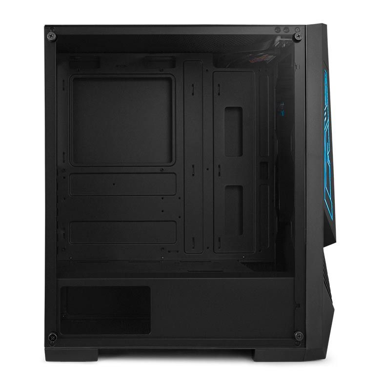 Gabinete Gamer Mancer Rogue RGB Lateral Vidro Preto, MCR-RGE01-RGB