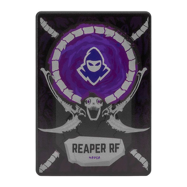 SSD Mancer Reaper RF, 480GB, 2.5, Sata III 6GB/s, Leitura 500MB/s, Gravacao 450MB/s, MCR-RPRF-480GB
