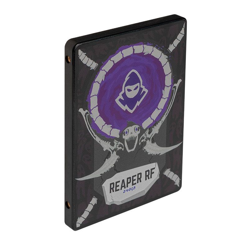 SSD Mancer Reaper RF/S, 240GB, SATA III 6GB/s, Leitura 550 MB/s, Gravacao 490 MB/s, MCR-RPRS-240