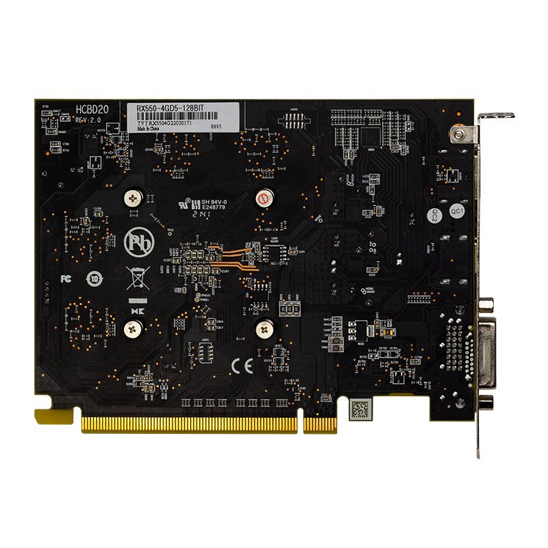 Placa de Video Mancer Radeon RX 550, 4GB, GDDR5, 128-bit, MCR-RX5504GDDR5-V3