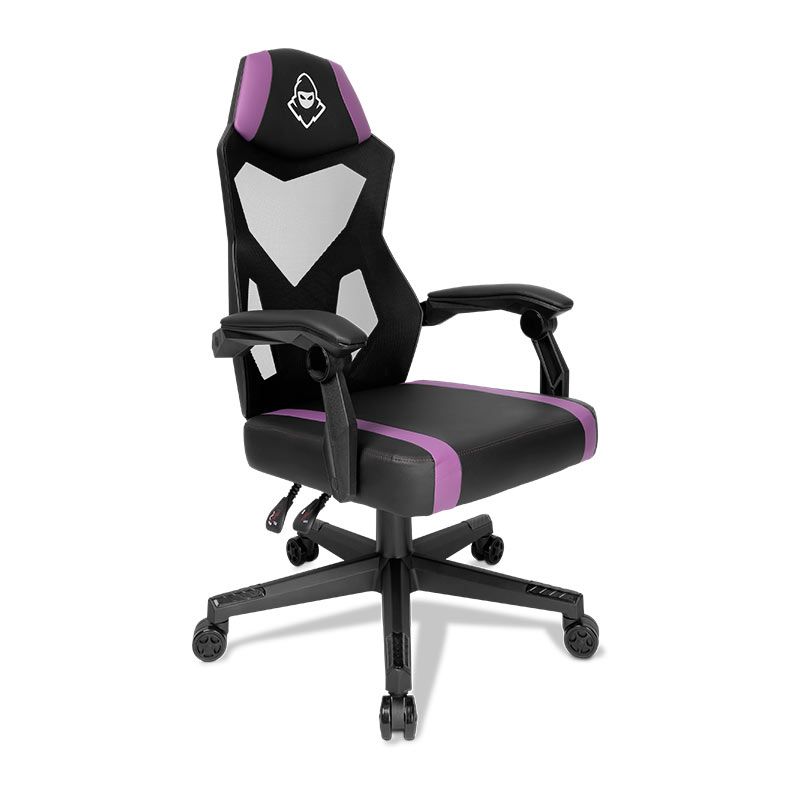 Cadeira Gamer Mancer Sektor, Preto e Roxo, MCR-SKR-BP01