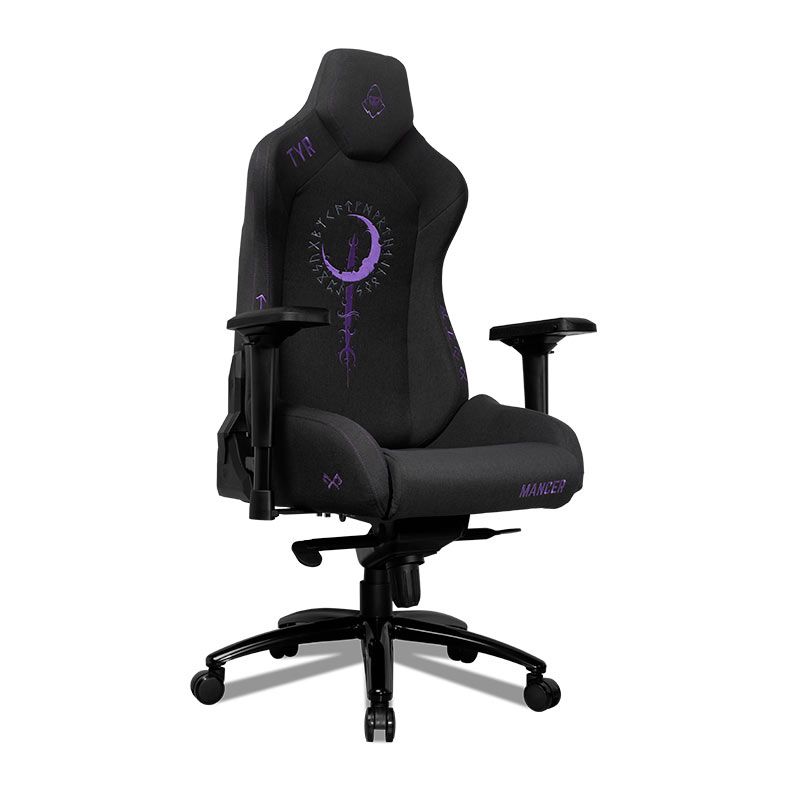 Cadeira Gamer Mancer Tyr Pro Purple Edition, Espuma Moldada, Braco 4D, MCR-TRZ-PRP