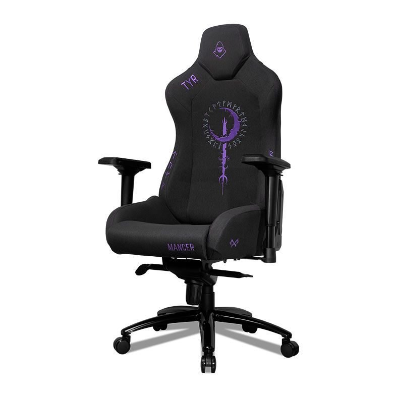 Cadeira Gamer Mancer Tyr Pro Purple Edition, Espuma Moldada, Braco 4D, MCR-TRZ-PRP