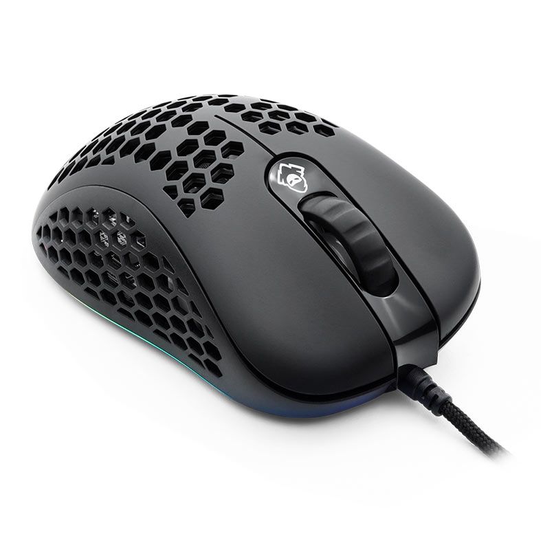 Mouse Gamer Mancer Tauri, RGB, 12000DPI, 6 Botoes, Preto, MCR-TUR-BL01