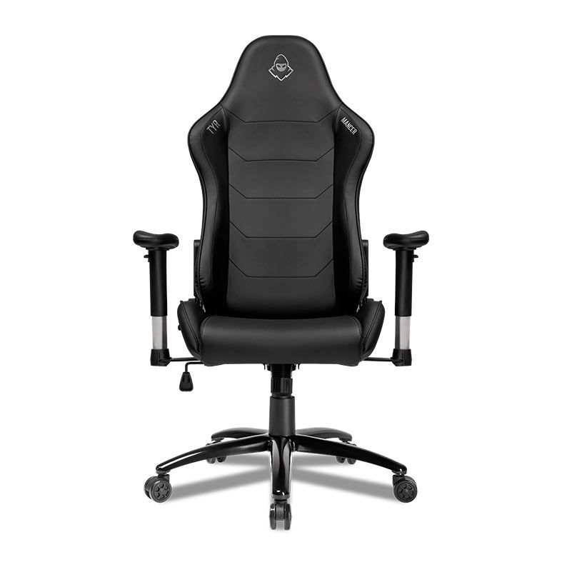 Cadeira Gamer Mancer Tyr, Espuma Moldada, Preta, MCR-TYR-BK01
