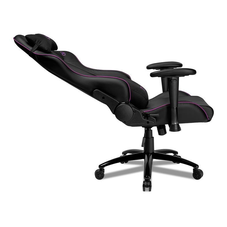 Cadeira Gamer Mancer Tyr Purple Edition, Espuma Moldada, Preta e Roxa, MCR-TYR-PRP01