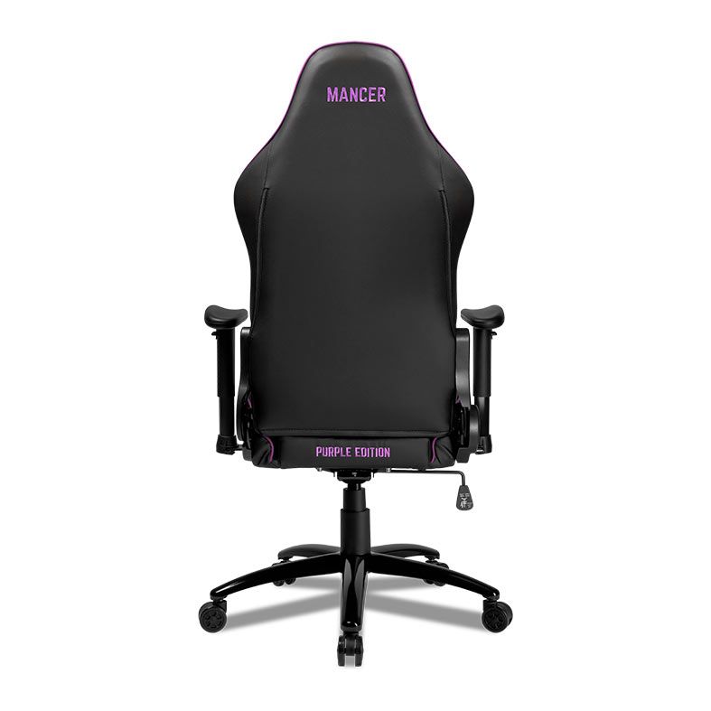 Cadeira Gamer Mancer Tyr Purple Edition, Espuma Moldada, Preta e Roxa, MCR-TYR-PRP01