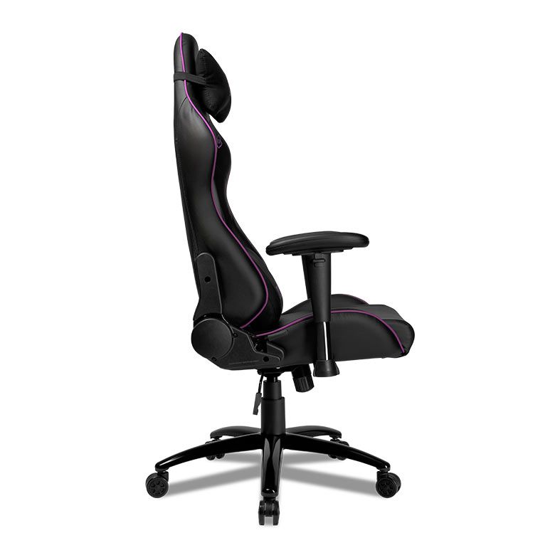 Cadeira Gamer Mancer Tyr Purple Edition, Espuma Moldada, Preta e Roxa, MCR-TYR-PRP01